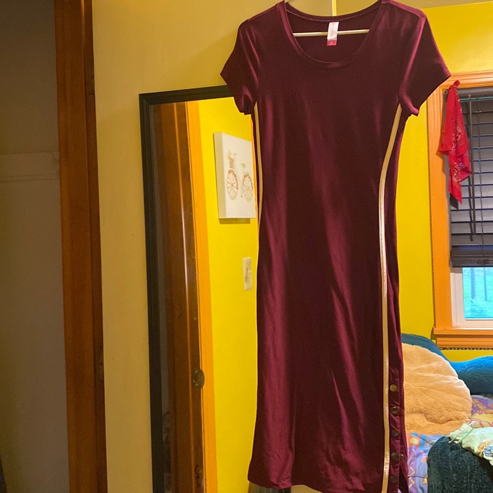 Velvet color dress
